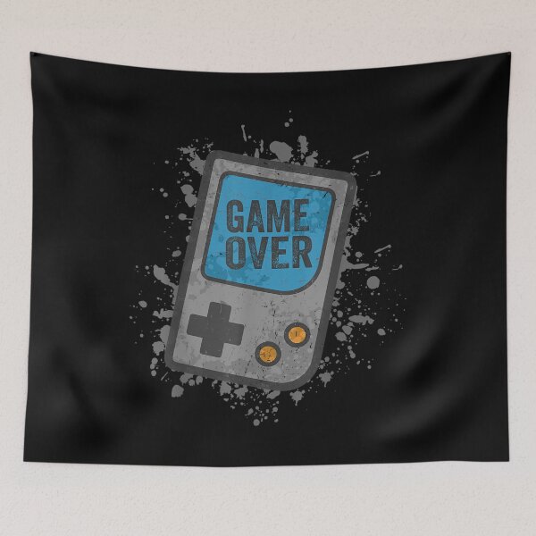 Item preview,  Game Over Geeky Old School Gamer 80s 90s designed and sold by bessiey23.