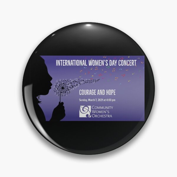Item preview, CWO International Women's Day Concert 2021 Merchandise designed and sold by The CWO Store.