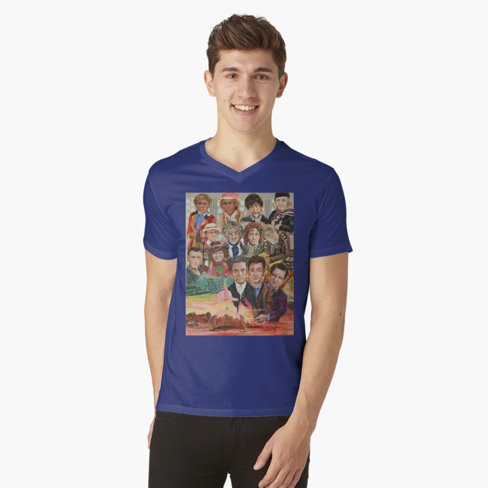 Item preview, V-Neck T-Shirt designed and sold by ArtByWilliamE.