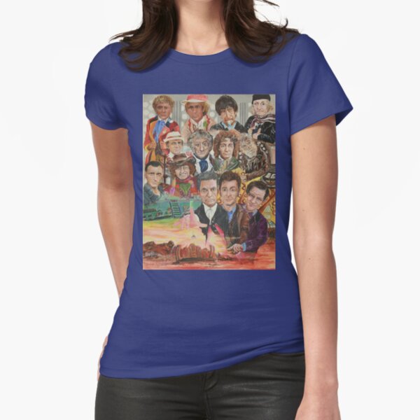 Gallifrey Stands Fitted T-Shirt