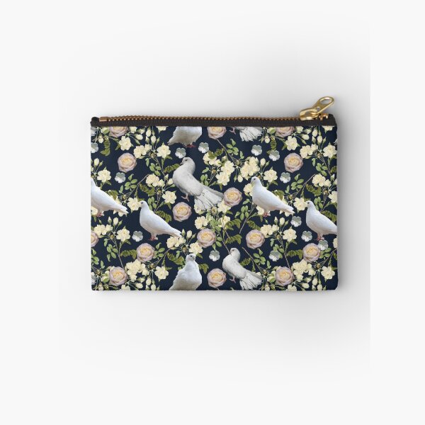 Item preview, White Doves and roses designed and sold by SagaciousDesign.