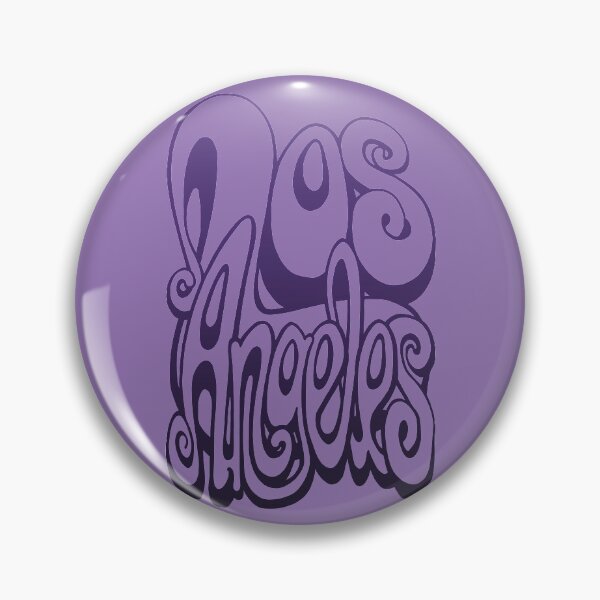 Item preview, Los Angeles lettering art - ultra violet purple designed and sold by bignose1977.