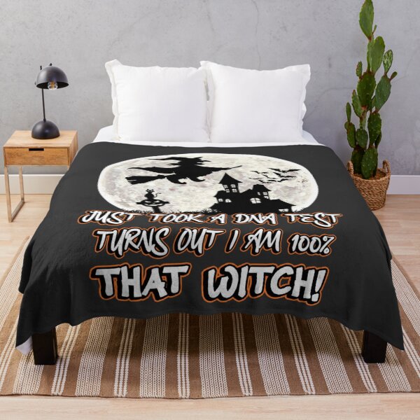 Item preview, I Just Took A DNA Test Turns Out Im 100 That Witch Funny Halloween designed and sold by JG0024.