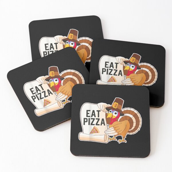 Item preview,  Eat Pizza Turkey Dinner Thanksgiving Holiday Vegan designed and sold by paudels.
