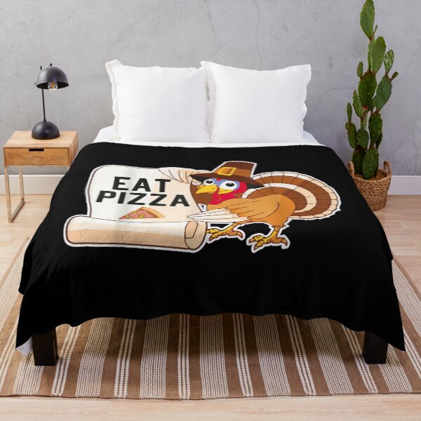 Item preview,  Eat Pizza Turkey Dinner Thanksgiving Holiday Vegan designed and sold by paudels.