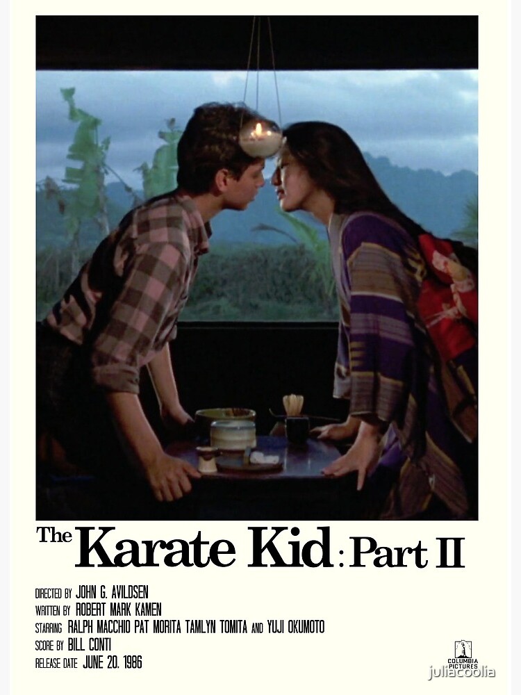 The Karate Kid Part 2 - "Ceremony" Fan Poster Art Board Print