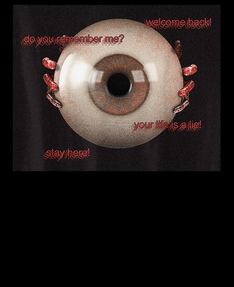 Weirdcore Aesthetic Human Eyes Oddcore Strangecore Dreamcore | Postcard