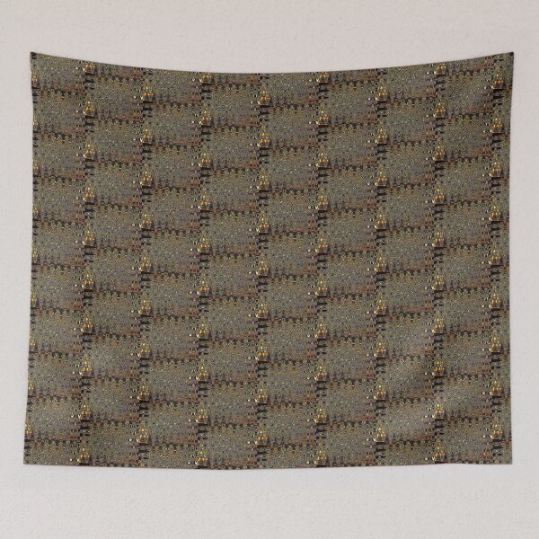Item preview, Black And Blue And Yellow Abstract # 200223-3abcdeftg designed and sold by Tom Janca.