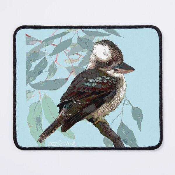 Item preview, Kookaburra  in a gum tree. designed and sold by TERRI CRACKNELL.