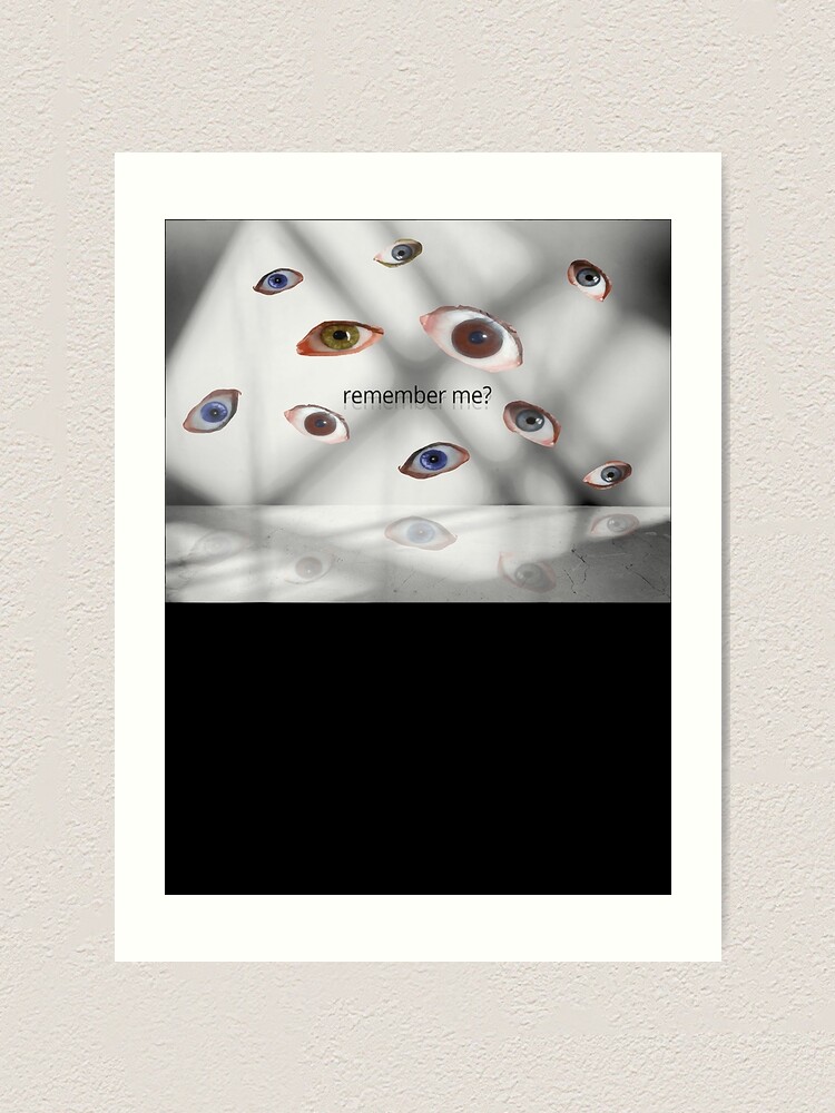 Dreamcore Weirdcore Aesthetics All Seeing Eyes V1 | Art Board Print