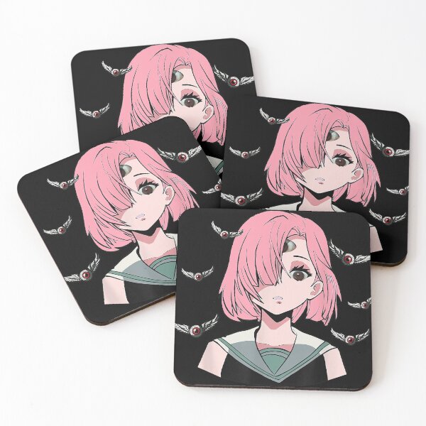 Item preview, Weirdcore Aesthetic Human Third Eye Anime Girl Strangecore designed and sold by ShanteWoodley.
