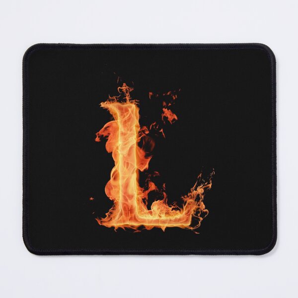 Item preview, Flaming "L" letter of text, art, fire alphabet letters flame, burn, text, poster, computer wallpaper, person's name, name, gift, holiday. designed and sold by Senior-Kuzmin.