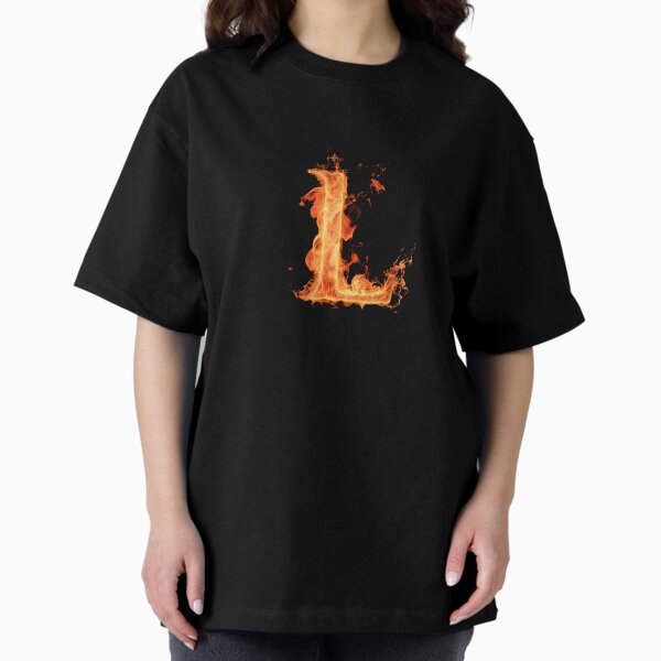 Item preview, Flaming "L" letter of text, art, fire alphabet letters flame, burn, text, poster, computer wallpaper, person's name, name, gift, holiday. designed and sold by Senior-Kuzmin.