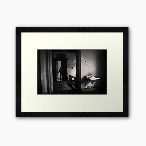 Going to the other side Framed Art Print