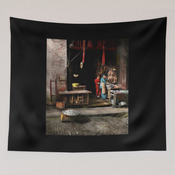 Item preview, City - California - Fish Alley smells fowl 1886 designed and sold by Mike Savad Photography.