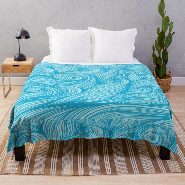 Item preview, Blue ocean waves  designed and sold by Anvin Peeter.