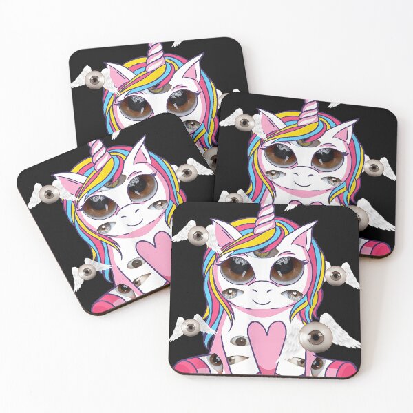 Item preview, Weirdcore Aesthetic Kawaii Rainbow Unicorn Strangecore designed and sold by ShanteWoodley.