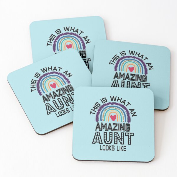 Item preview, This Is What An Amazing Aunt Looks Like | Rainbow For Auntie designed and sold by JooArtPrints  ★★★★★.