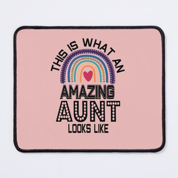 Item preview, This Is What An Amazing Aunt Looks Like | Rainbow For Auntie designed and sold by JooArtPrints  ★★★★★.