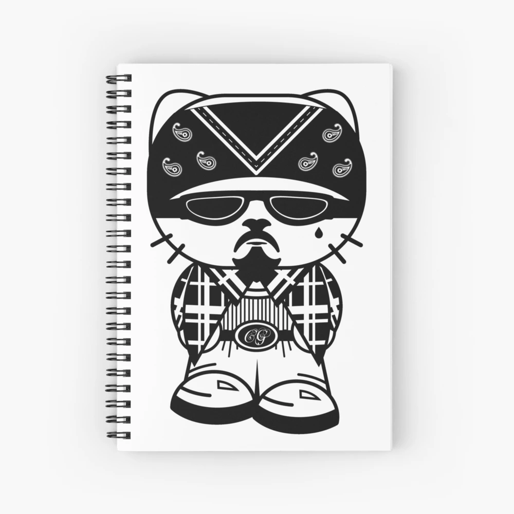 Hola Cat Notebook - gabo and mateo designs