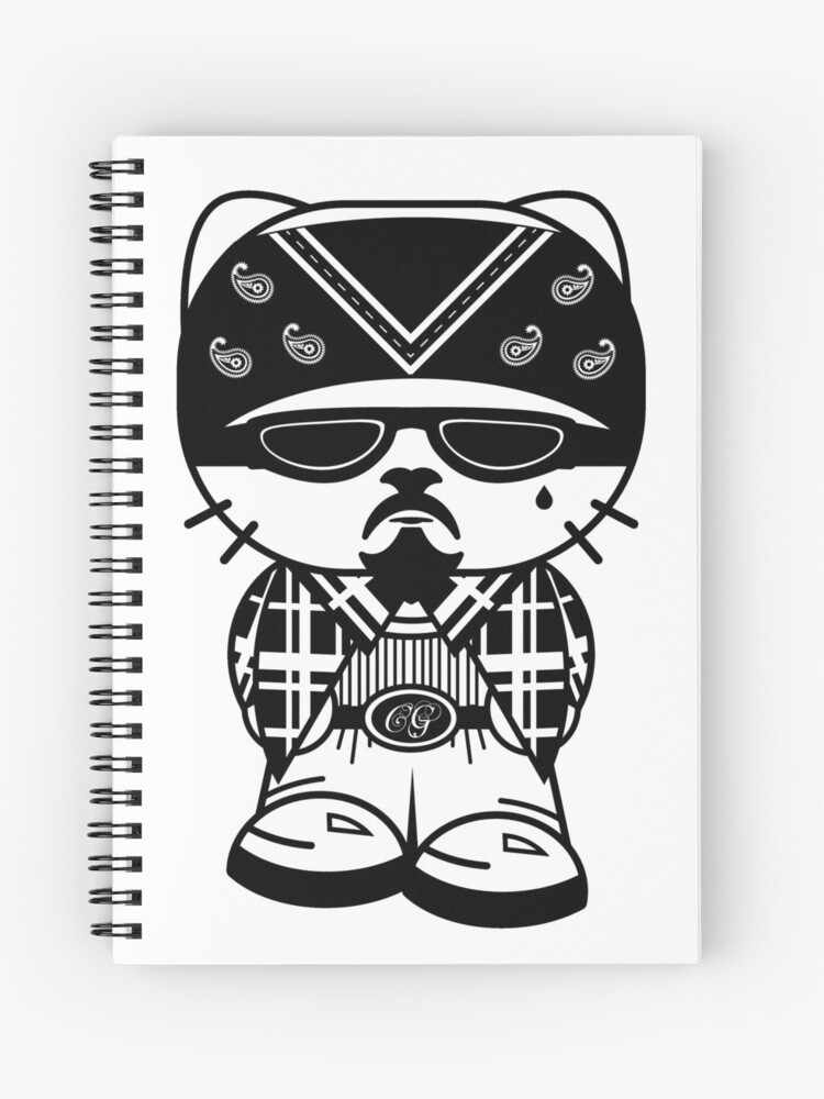 Cuaderno de espiral «Cholo Gato Gato Matón» de GhettoGoods | Redbubble