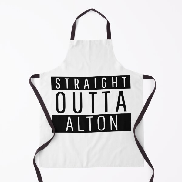 Item preview, Straight Outta Alton Illinois designed and sold by Teelogic.