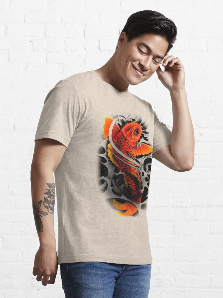 Golden Beauty Majestic koi Fish T-Shirt, Zazzle