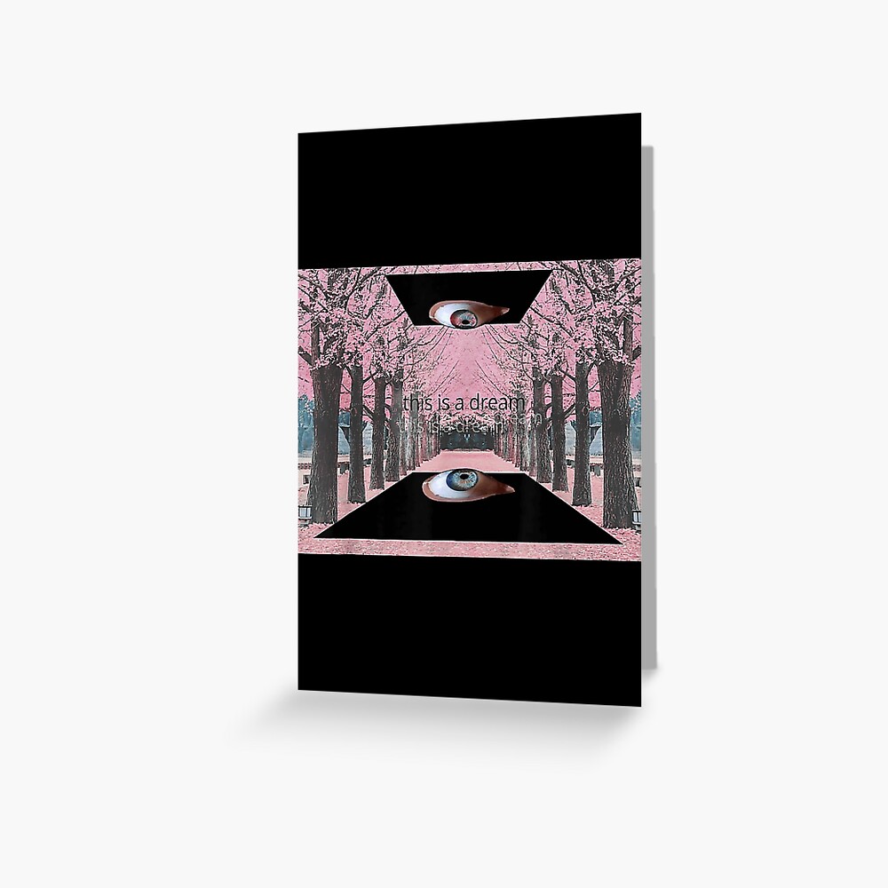 Weirdcore Aesthetic Creepy Shadow Traumacore Oddcore Greeting Card for  Sale by ShanteWoodley