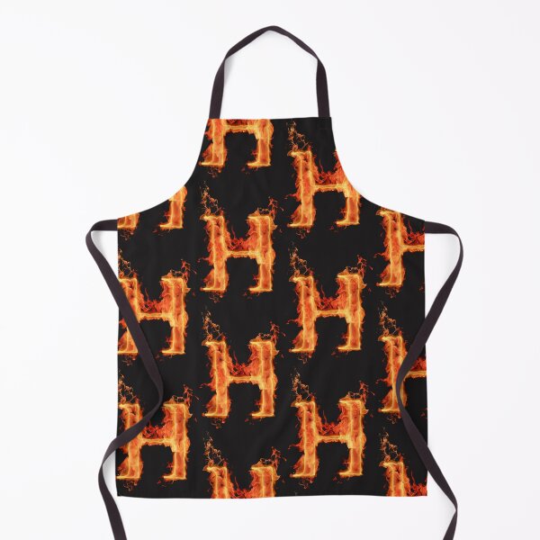 Item preview, Letter H on a flame illustration, fire, light, alphabet letters, flame letters, firefighter, combustion, name, person, holiday, Halloween, gift. designed and sold by Senior-Kuzmin.