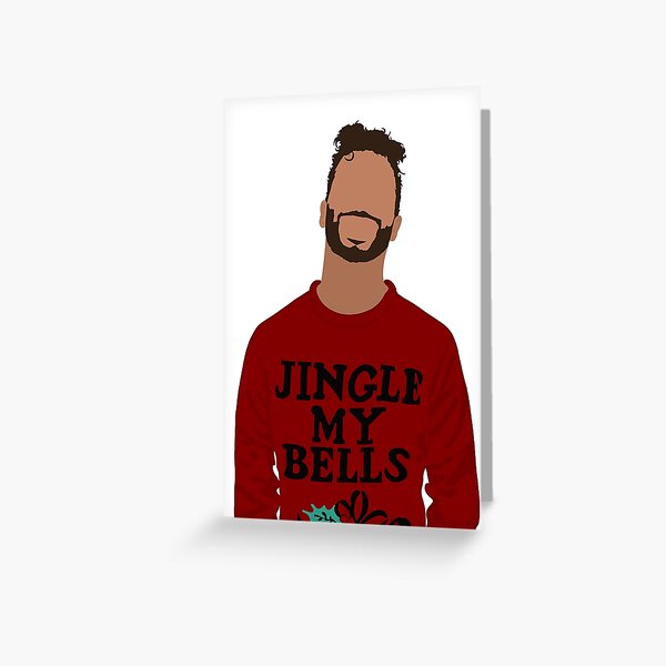 Daniel Ricciardo in a Christmas Sweater Greeting Card