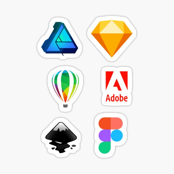 Best Vector Graphics Software pack Sticker