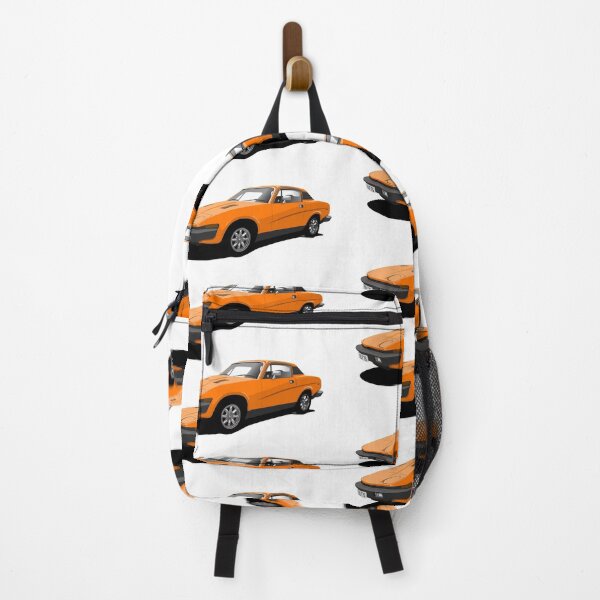 Item preview, Orange Triumph TR7 - Classic British sports car designed and sold by Steve Kidd Art.