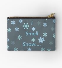 I Smell Snow Zipper Pouch