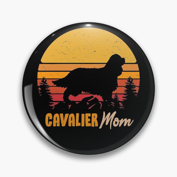 Item preview, Cavalier Dog Mom Vintage Retro designed and sold by rafaeltto.