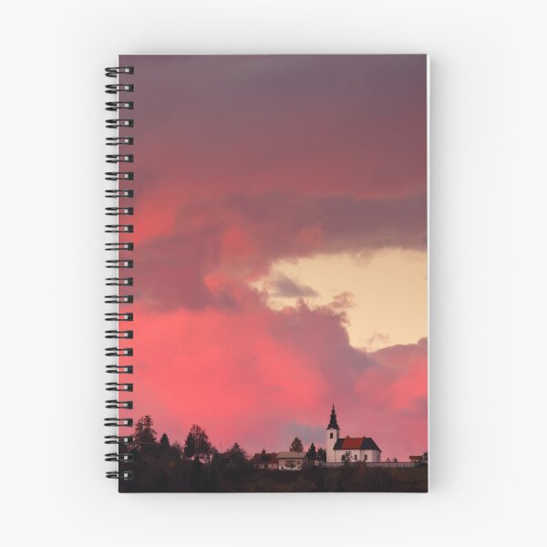 Item preview, Church of Saint Nicholas at sunset designed and sold by Ian Middleton.