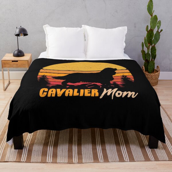 Item preview, Cavalier Dog Mom Vintage Retro designed and sold by rafaeltto.