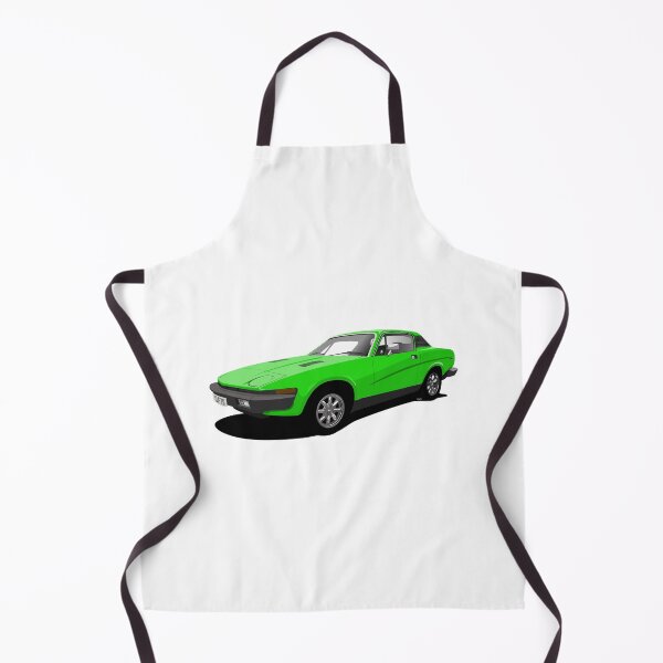 Item preview, Lime Green Triumph TR7 - Classic British sports car  designed and sold by Steve Kidd Art.
