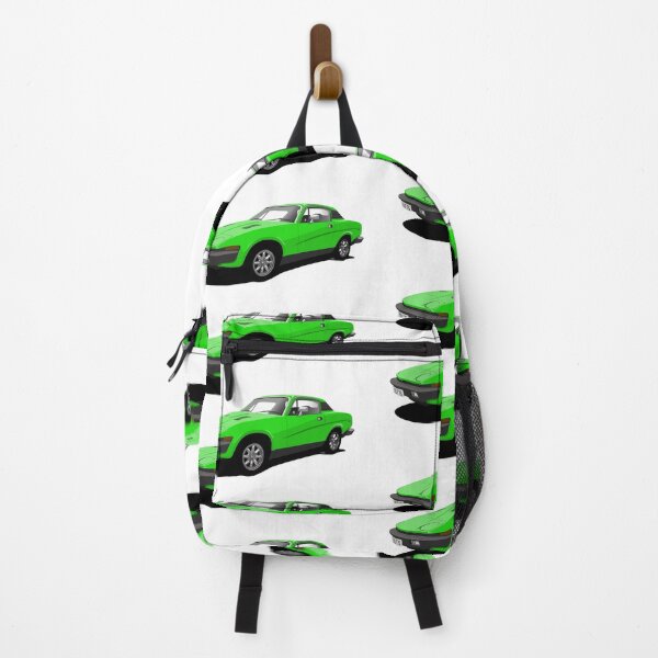 Item preview, Lime Green Triumph TR7 - Classic British sports car designed and sold by Steve Kidd Art.
