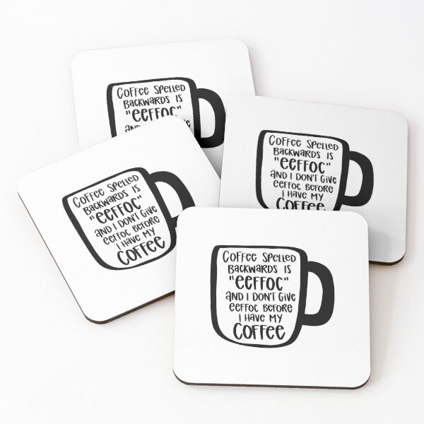 Item preview, Coffee Spelled Backwards Is Eeffoc designed and sold by AshleysBazaar.