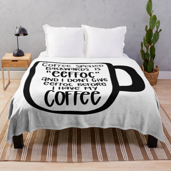 Item preview, Coffee Spelled Backwards Is Eeffoc designed and sold by AshleysBazaar.
