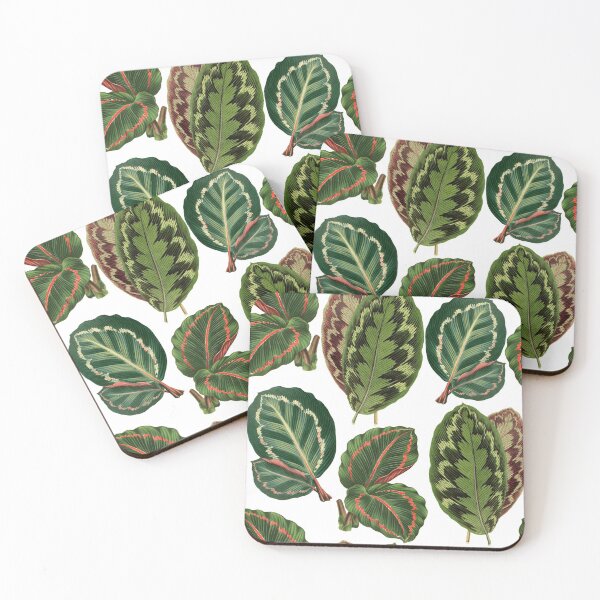 Item preview, House plant leaf pattern cottagecore aesthetic designed and sold by PG Illustration.