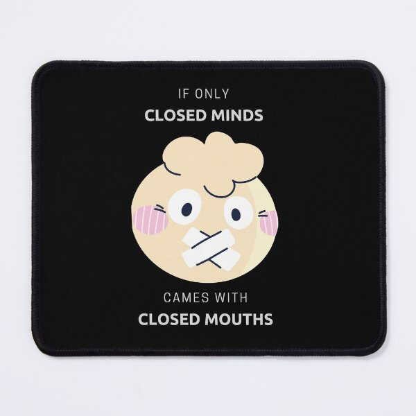 Item preview, If Only Closed Minds Came With Closed Mouths By SIMPLE. designed and sold by FawadAhmad.