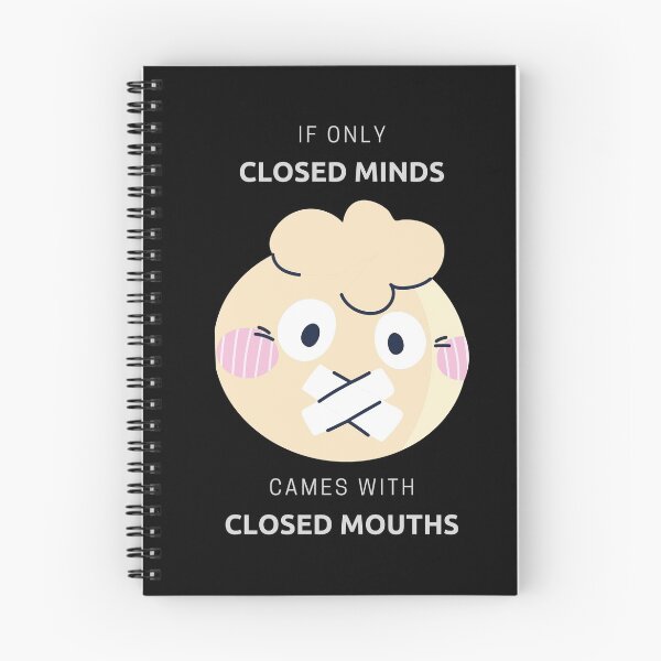 Item preview, If Only Closed Minds Came With Closed Mouths By SIMPLE. designed and sold by FawadAhmad.