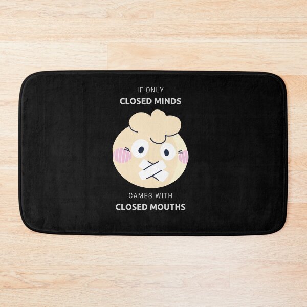 Item preview, If Only Closed Minds Came With Closed Mouths By SIMPLE. designed and sold by FawadAhmad.