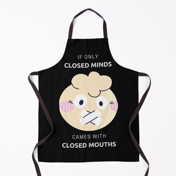 Item preview, If Only Closed Minds Came With Closed Mouths By SIMPLE. designed and sold by FawadAhmad.