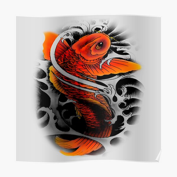 Koi fish tattoo Koi fish tattoo
