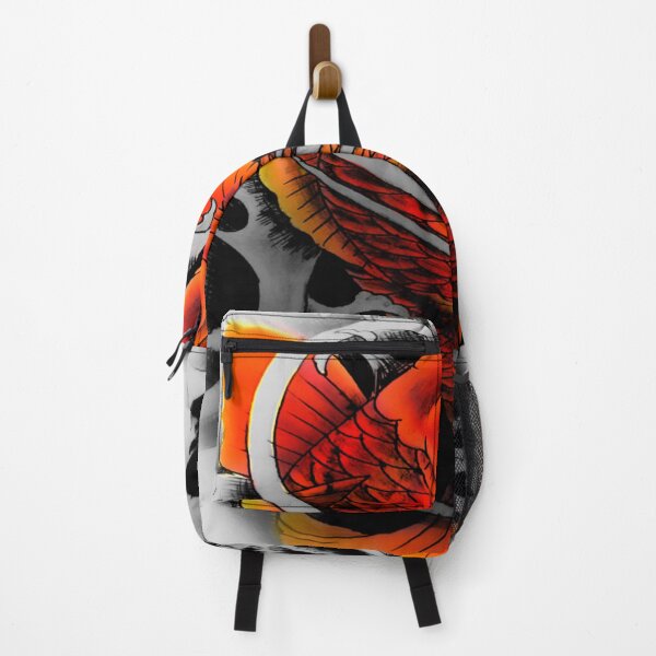 Item preview, Colored Koi fish tattoo designed and sold by attracdionz.