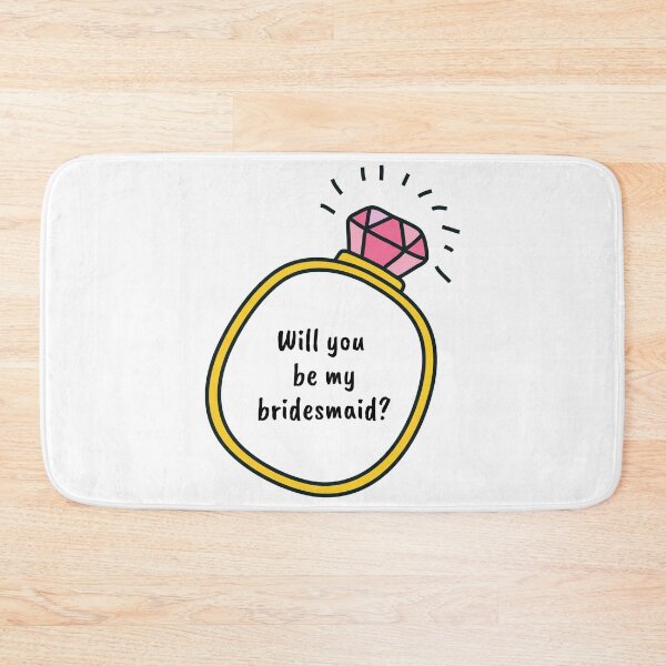 Item preview, Will you be my bridesmaid? designed and sold by LADYGOODMOOD.
