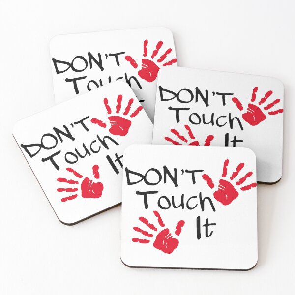 Item preview, Don't Touch It designed and sold by Karthick Saravanan.