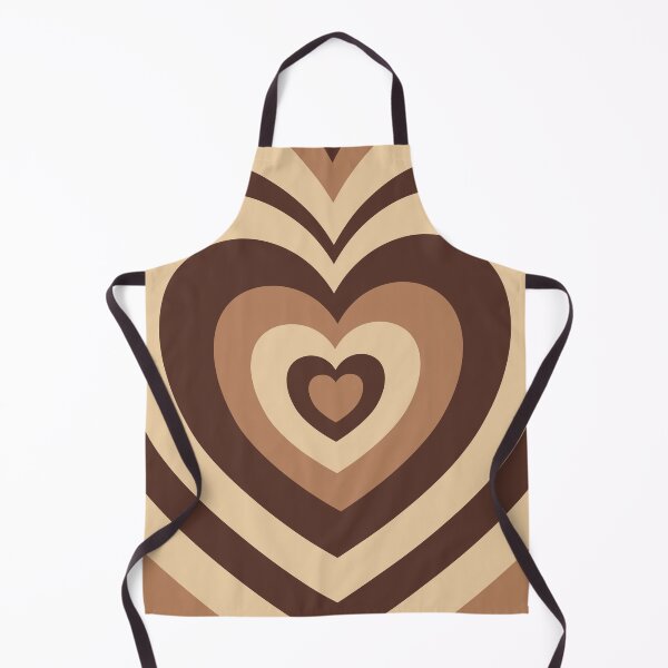 Item preview, Brown Aesthetic Retro Heart  designed and sold by cannevas.